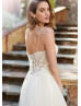 Beaded Ivory Embroidered Lace Tulle Effortlessly Beautiful Wedding Dress